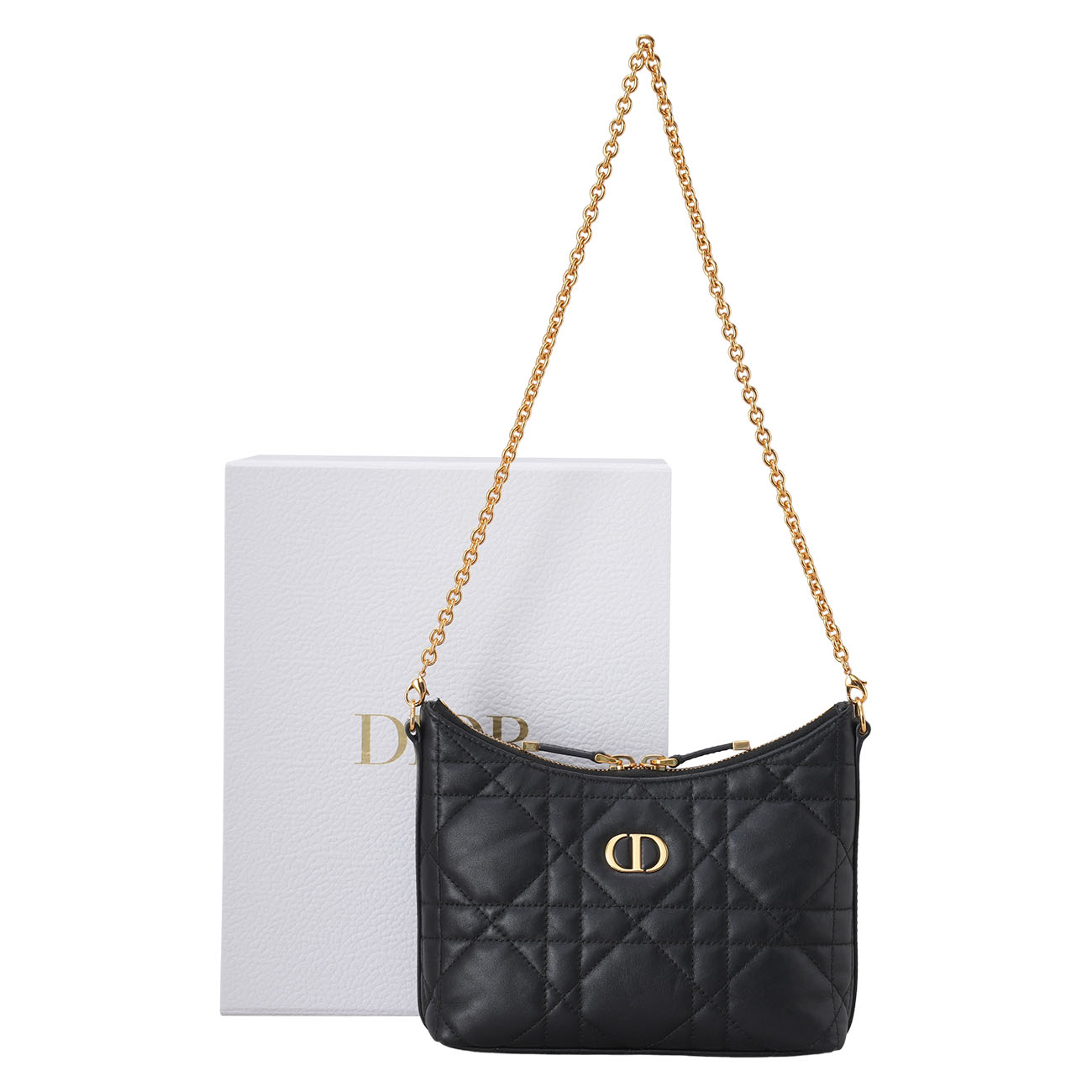 CHRISTIAN DIOR(USED)디올 미스 카로 디올링 미니 체인 백